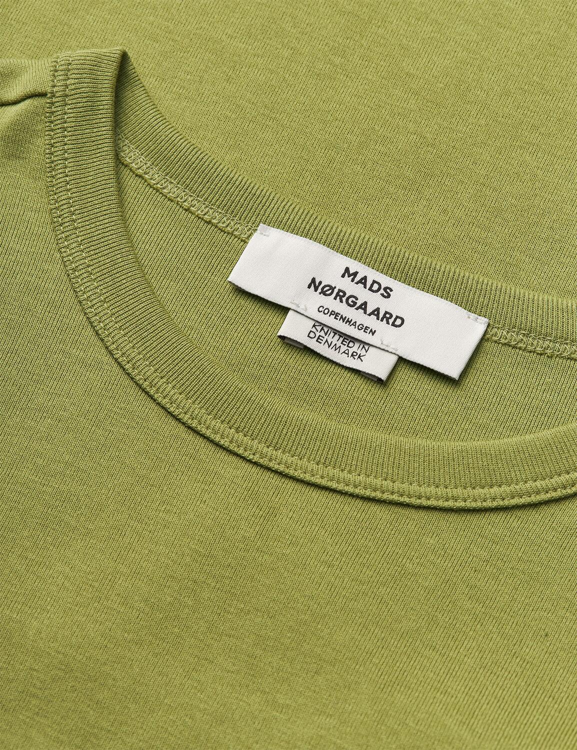 Grace Jersey June kortærmet t-shirt – Green olive